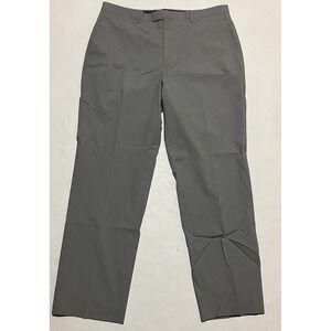 Banana Republic Pants Mens 36 X 31.5 Gray Straight Marzotto Havana Fabric Stripe